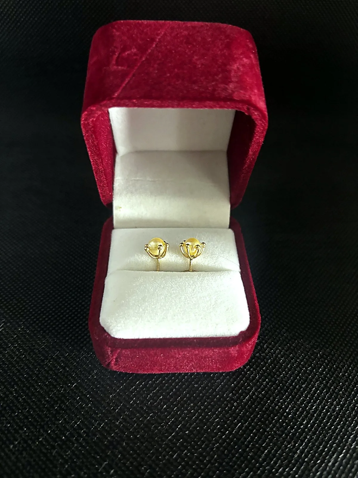 Aros de oro 18k con perla cultivada — foto 3